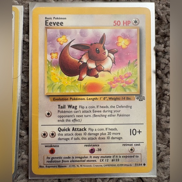 Eevee Pokémon Trading Card Set - Picture 4 of 8